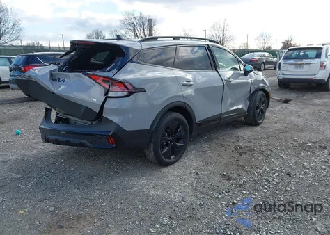 2025 Kia Sportage X-Line из США, поврежденный, VIN 5XYK6CDF0SG273881